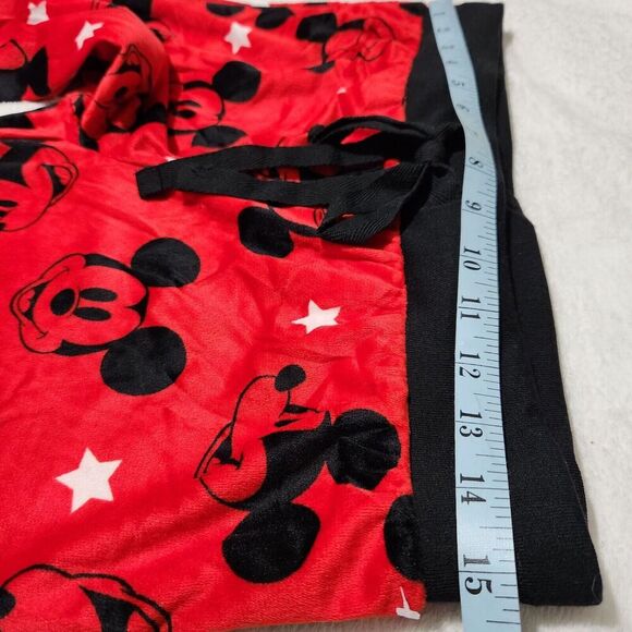 Mickey Mouse Pajama Pants Women Size Small Red Color Soft New. - Picture 6 of 8